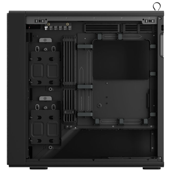 Caja ATX HAVN BF 360 Flow Solid Negro image number 6