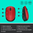 Rat&oacute;n Logitech M171 Wireless Vermelho/Negro image number null