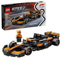 LEGO Speed Champions: Coche de Carreras McLaren F1 Team MCL38, 269 Piezas (77251)
