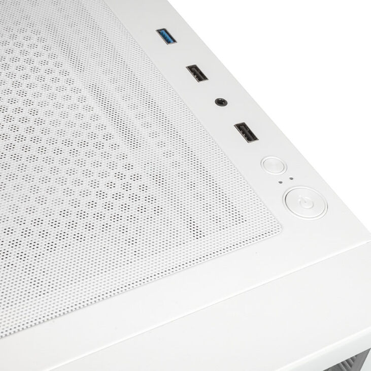 Caja ATX Kolink Observatory MX Glass ARGB Blanco image number 6