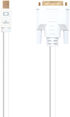 Cable Conversor NanoCable Mini DisplayPort/M para DVI/M 3 M Blanco image number null