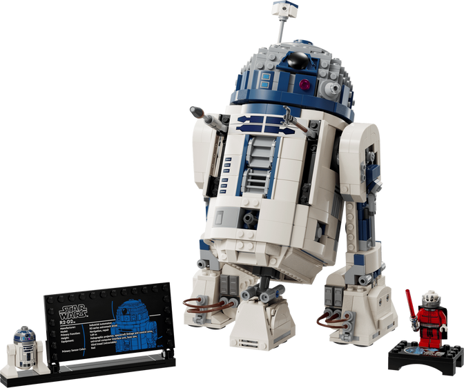 LEGO Star Wars: R2-D2, 1050 Piezas (75379) image number 5