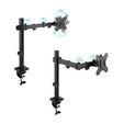 Soporte de Mesa Tooq 17" a 32" Max. 8kg/Monitor Negro image number null