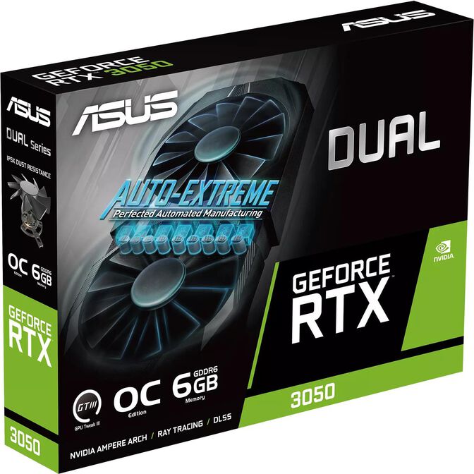 Tarjeta Gr&aacute;fica Asus GeForce&reg; RTX 3050 Dual OC 6GB GDDR6 image number 8
