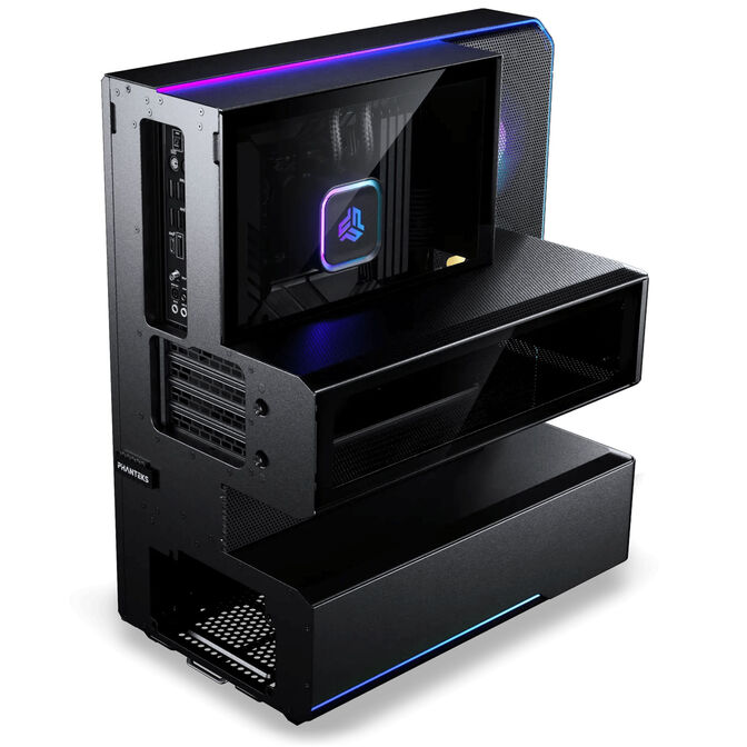 Caja ATX Phanteks EX5 PLUS DRGB Negra (Incluye AIO 360mm) image number 4