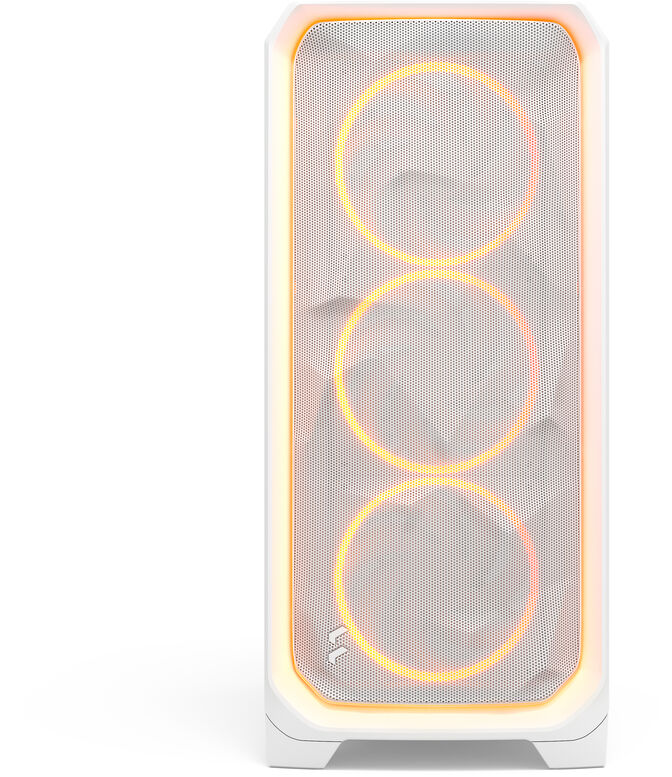 Torre E-ATX Fractal Design Meshify 3 Ambience Pro RGB Blanca TG Clear Tint image number 2