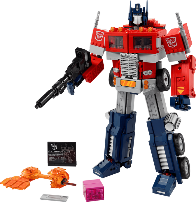 LEGO Icons: Optimus Prime, 1508 Piezas (10302) image number 2