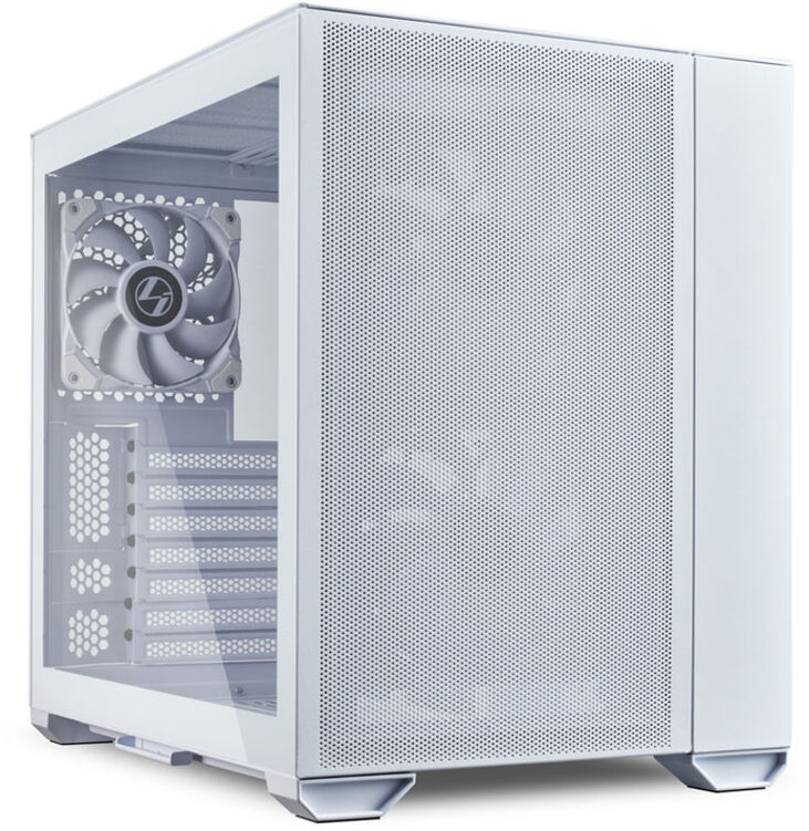 Caja ATX Lian Li O11 AIR MINI Blanca Vidrio Templado image number 0