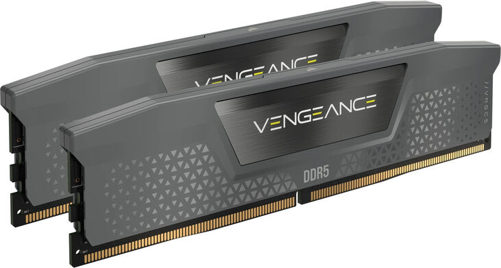 Corsair Kit 32GB (2 x 16GB) DDR5 6000MHz Vengeance Black CL30 image number 0