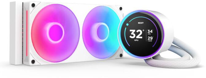 Kit de Refrigeraci&oacute;n L&iacute;quida CPU NZXT Kraken Elite 240 (2025) RGB Preto image number 0