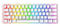 Teclado Razer Huntsman V3 Pro Mini 60% RGB Analog Optical Switch Blanco (US)