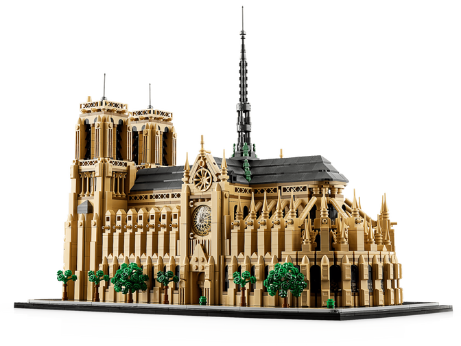 LEGO Architecture: Notre-Dame de Paris, 4383 Piezas (21061) image number 2