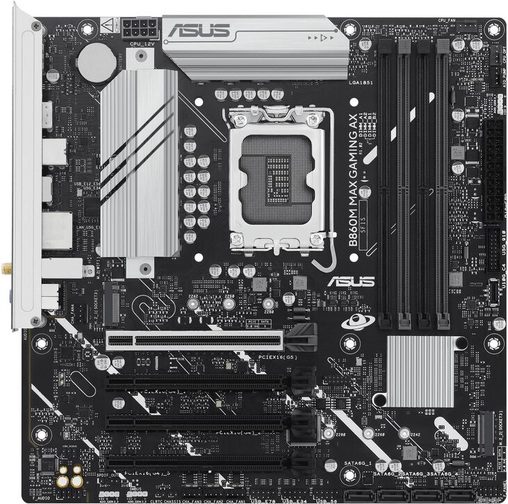 Placa Base Asus B860M MAX Gaming AX image number 3