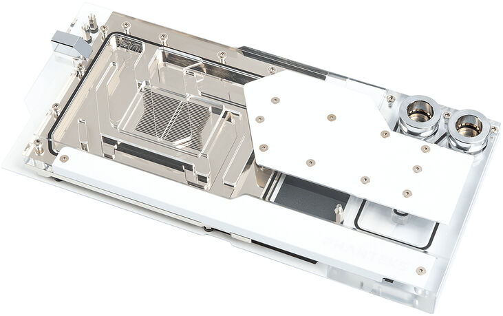 Bloque de VGA Phanteks Glacier EZ-Fit G40 Asus RTX 4090 - D-RGB Blanco image number 1