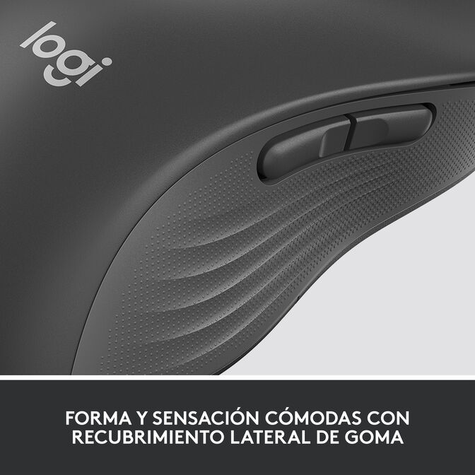 Rat&oacute;n Logitech Signature M650 para Zurdos 4000DPI Wireless/Bluetooth Grafito image number 3