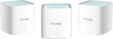 Sistemas WiFi Mesh D-Link EAGLE PRO AI AX1500 Dual Band Whole Home Mesh WiFi 6 System (Pack 3) image number null