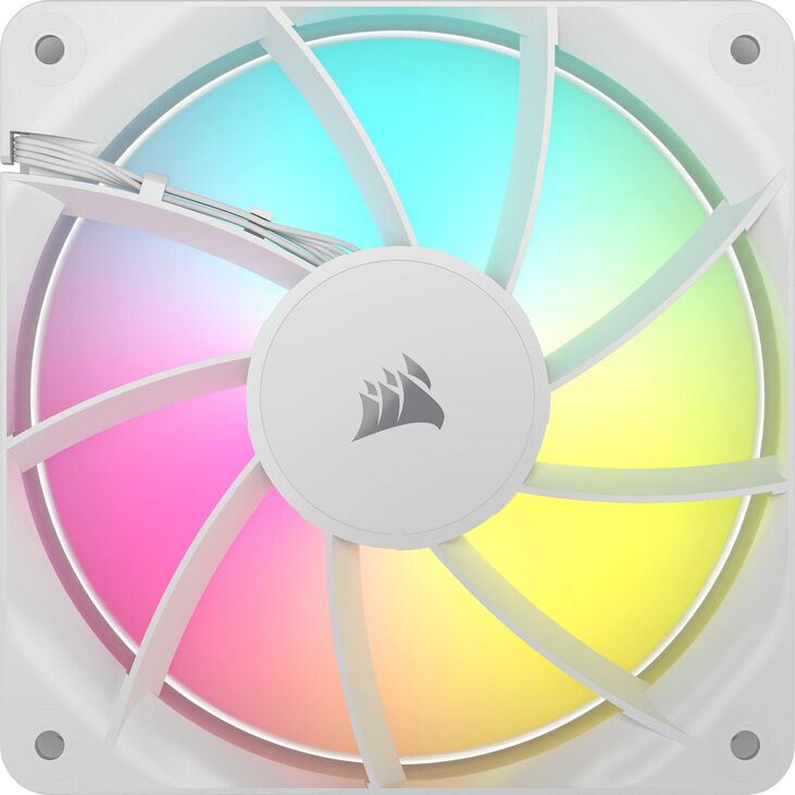 Ventilador Corsair RS120 ARGB PWM Blanco 120mm image number 3
