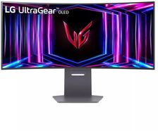 Monitor Gaming LG UltraGear 34" 34GS95QE-B OLED WQHD 240Hz 0.03ms FreeSync Premium Pro / G-Sync Compatible