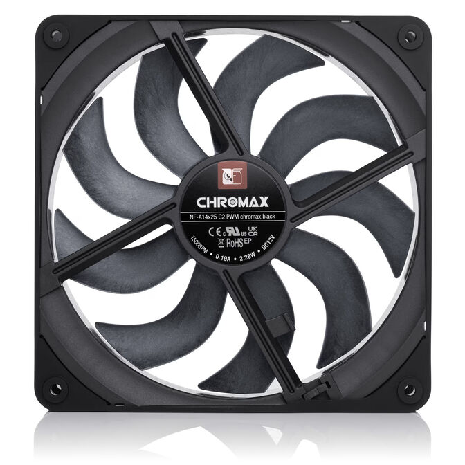 Ventilador Noctua NF-A14 G2 PWM Chromax LCP 140mm image number 2