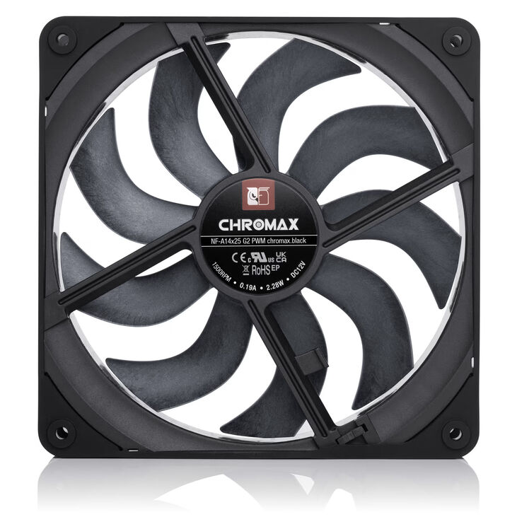 Ventilador Noctua NF-A14 G2 PWM Chromax LCP 140mm image number 2