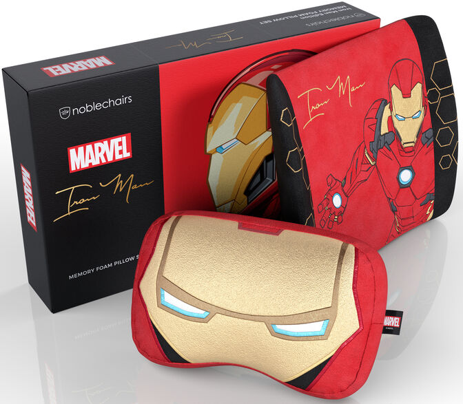 Juego de Almohadas noblechairs Memory Foam - Iron Man Edition image number 0