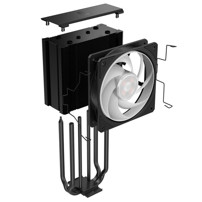 Ventilador CPU Cooler Master Hyper 212 3DHP Black ARGB image number 9
