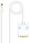 Cable Conversor NanoCable Mini DisplayPort/M para DVI/M 3 M Blanco