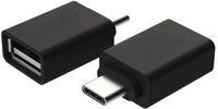 Adaptador Ewent EW9630 USB-C para USB-A Negro