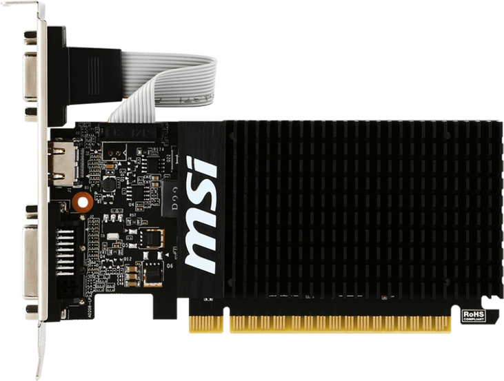 Tarjeta Gráfica MSI GeForce® GT 710 LP 2G image number 1