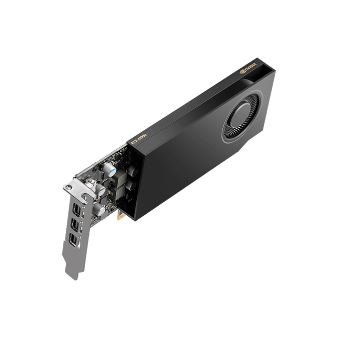 Tarjeta Gr&aacute;fica PNY NVIDIA RTX A1000 8GB GDDR6 LP (bulk) image number 2