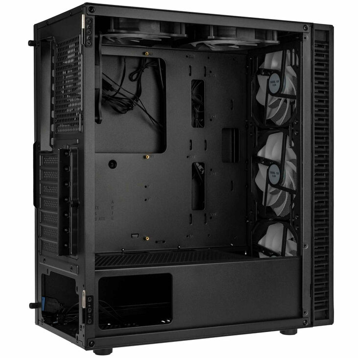 Caja ATX Kolink Observatory HF Mesh ARGB Negro image number 6