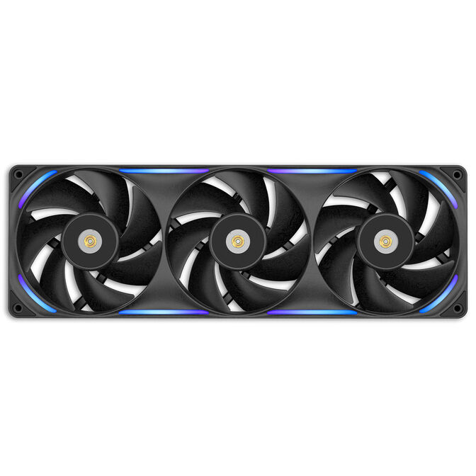 Ventilador NZXT F360x Perfomance RGB 120mm - Single-Frame Negras - Triplo Ventilador 120mm (360mm) image number 5