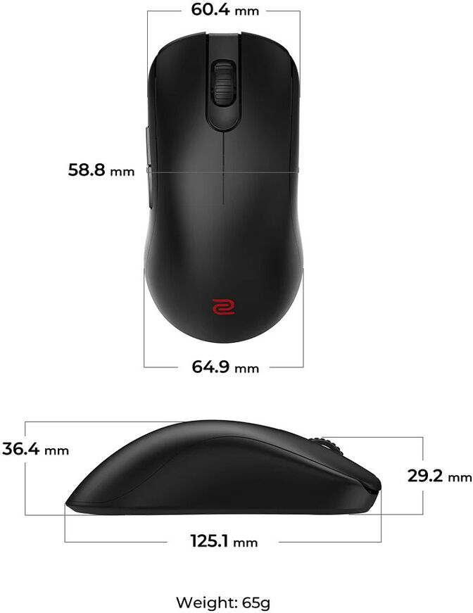 ZOWIE Rat&oacute;n FK2-DW 4K Wireless image number 6