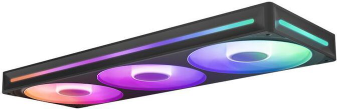Ventilador NZXT F360 RGB Core Single-Frame Negras - Triplo Ventilador 120mm ( 360mm ) image number 2