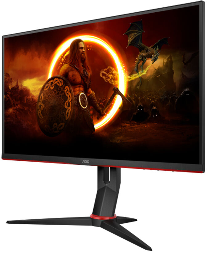 Monitor Curvo AOC Gaming 27" 27G2ZN3/BK VA FHD 240Hz 1ms Ajuste Altura image number 2