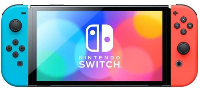 Consola Nintendo Switch OLED Vermelho (edicion Mario) image number 1