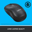 Rat&oacute;n Logitech M220 Silent Wireless Negro image number null