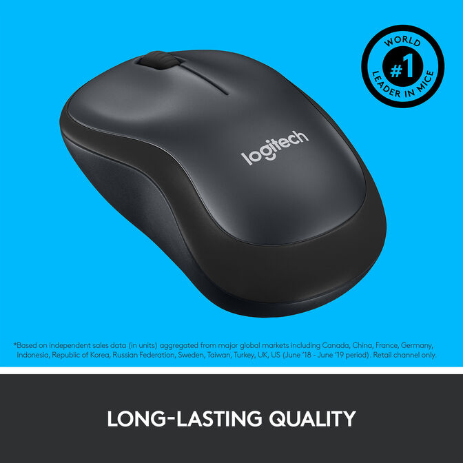 Rat&oacute;n Logitech M220 Silent Wireless Negro image number 6