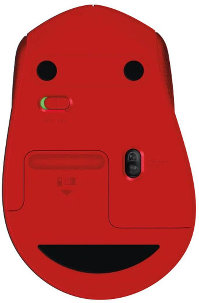 Rat&oacute;n &Oacute;ptico Logitech M330 Silent Plus Wireless 1000DPI Rojo image number 4