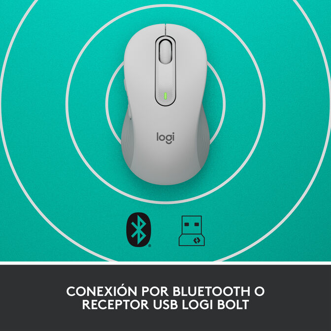 Rat&oacute;n Logitech Signature M650 L Wireless Off-White image number 10