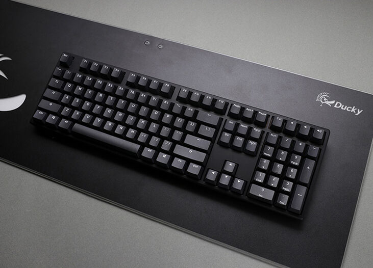 Teclado Mecânico Ducky Origin 100% Black MX Speed Silver (ES) image number 3