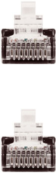 Cable de Red NanoCable RJ45 CAT.6 UTP AWG24 1 M Negro image number null