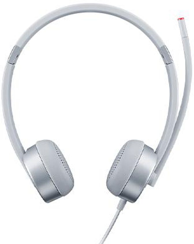 Headset Lenovo 100 Stereo Cinza Jack 3.5mm image number 0