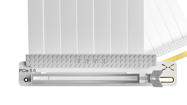 Riser Vertical TRYX String PCIe 5.0 200mm - Blanco image number 2