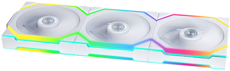 Ventilador Lian Li UNI FAN SL120 Wireless RGB Reverse Blade PWM Blanco 120mm (Pack 3) image number 1