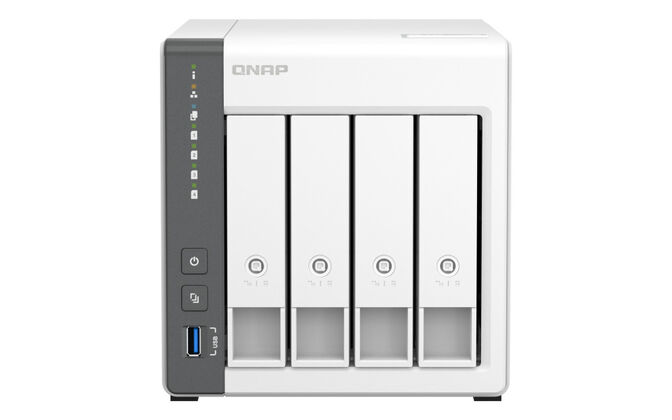 NAS QNAP TS-433-4G - 4 Ba&iacute;as - 2.0GHz 4-core - 4GB RAM image number 0