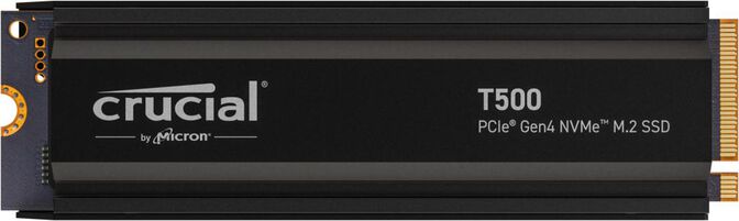 SSD Crucial T500 HS 2TB Gen4 M.2 NVMe 2280 (7400/7000MB/s) image number 0