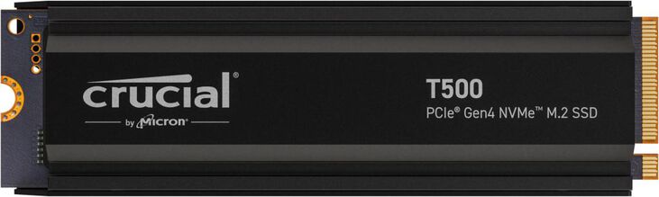 SSD Crucial T500 HS 2TB Gen4 M.2 NVMe 2280 (7400/7000MB/s) image number 0