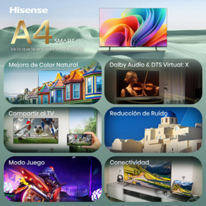 Televisor Hisense 40A4S 40" LED Full HD VIDAA image number 1