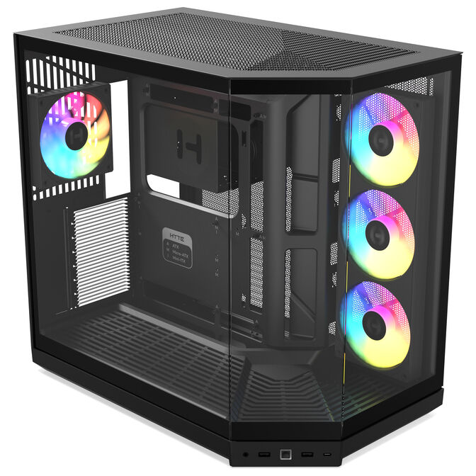 Caja E-ATX Hyte Y50 Vidrio Templado Negro image number 2